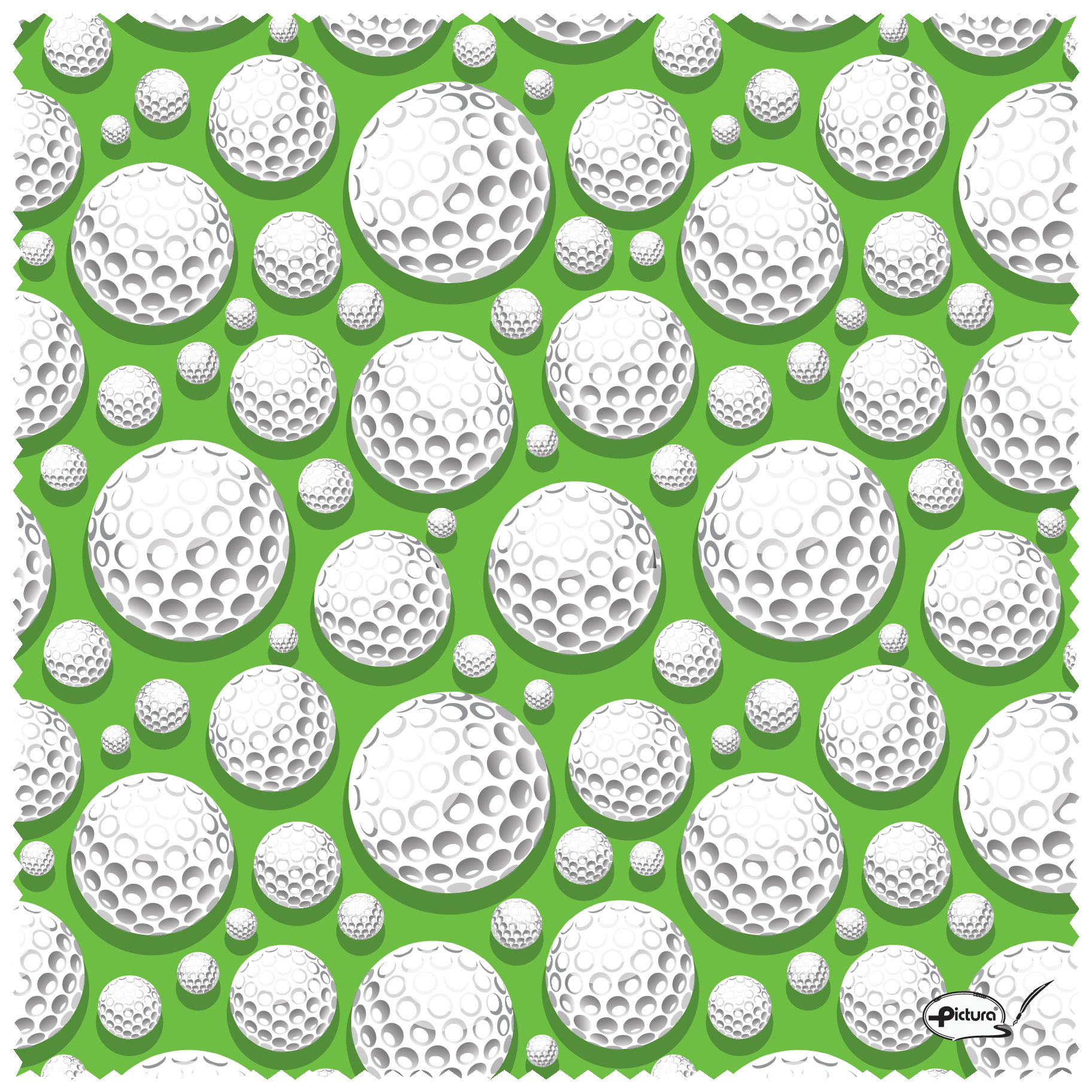 EMORI PRODUCTS LTD smart cloth for golf balls, showcasing a sleek, durable cleaning cloth with golf ball cleaning features.